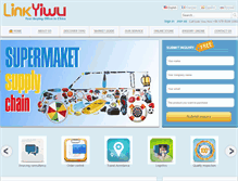 Tablet Screenshot of linkyiwu.com